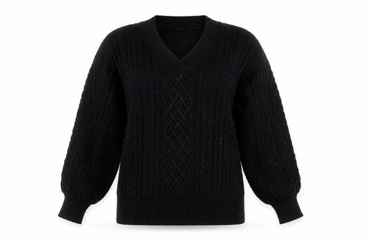 Womens UK Size L Banana Republic Black Pullover Jumper