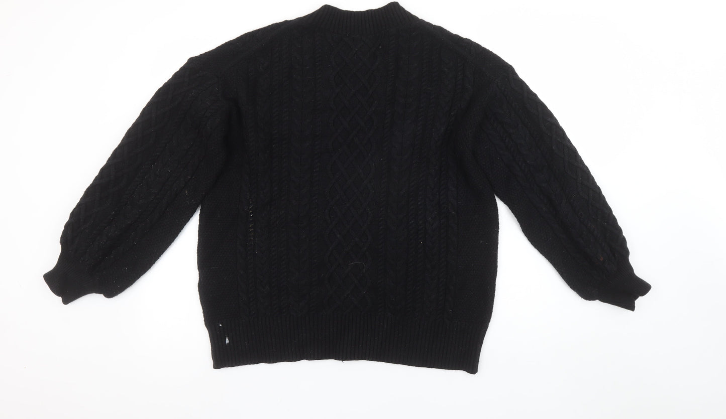 Womens UK Size L Banana Republic Black Pullover Jumper