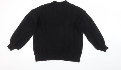 Womens UK Size L Banana Republic Black Pullover Jumper