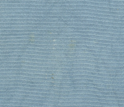 Marks and Spencer Men's Blue Cotton Crew Neck Jumper Size L