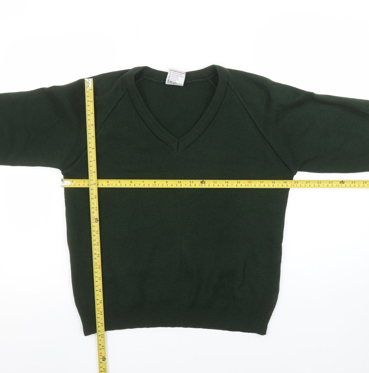 Boys UK Size L Rowlinson Green Pullover Jumper