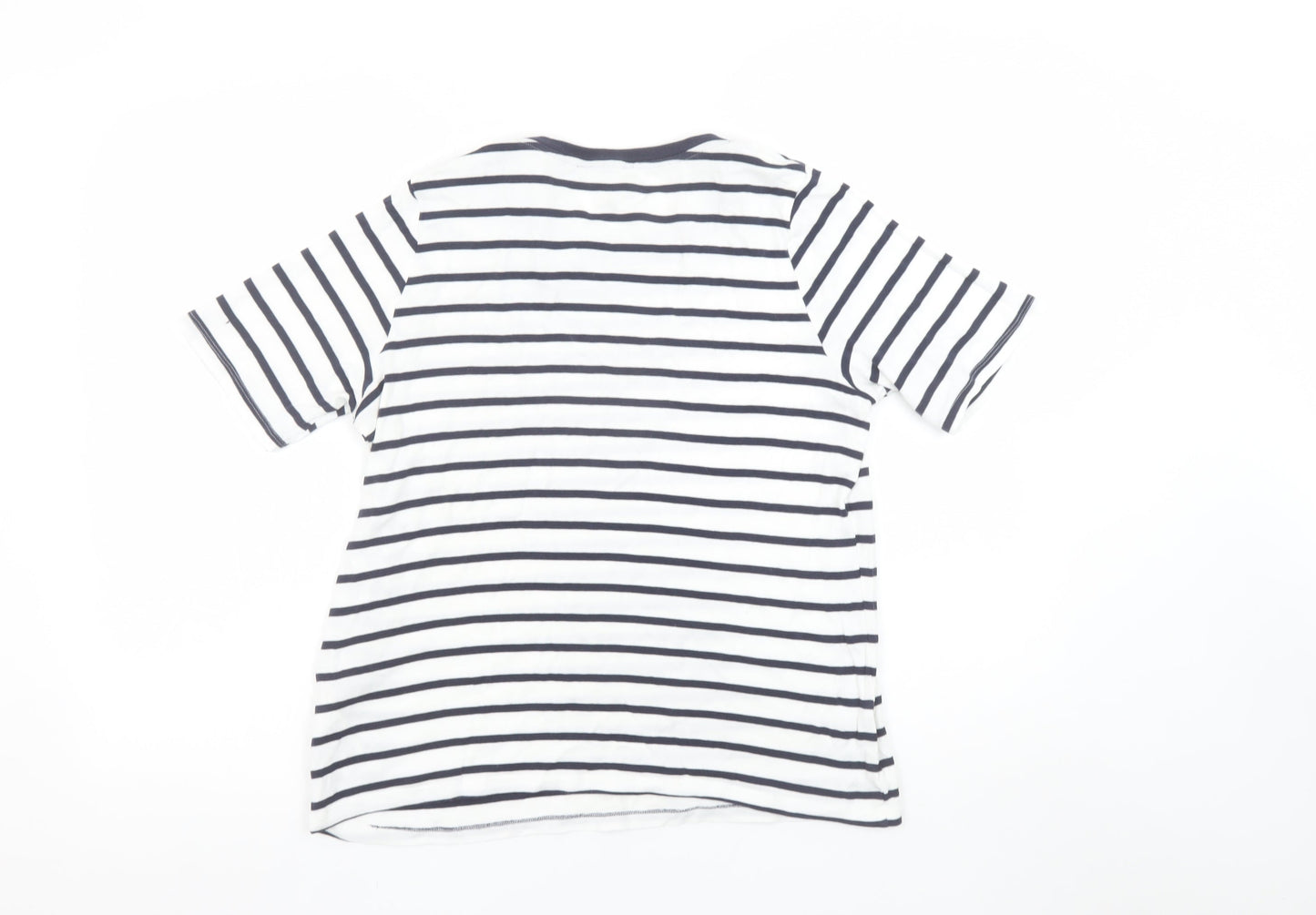 Womens UK Size 16 Marks and Spencer Blue Basic T-Shirt