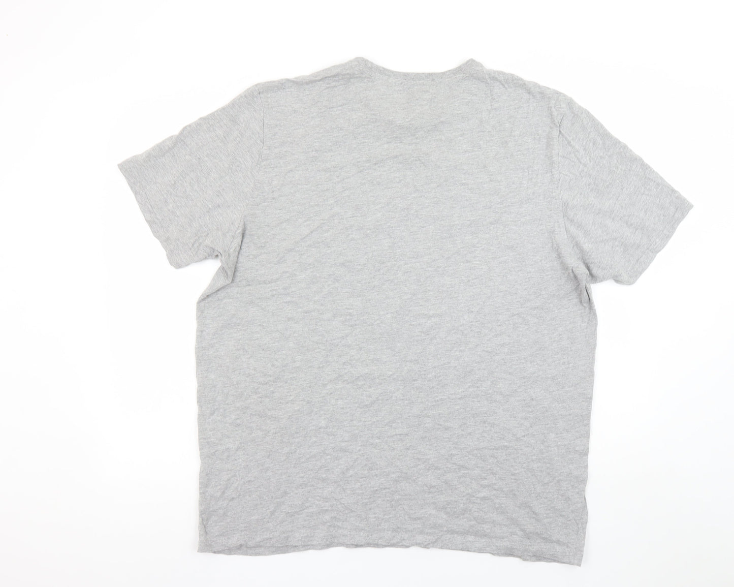 Mens UK Size 2XL Studio Grey  T-Shirt