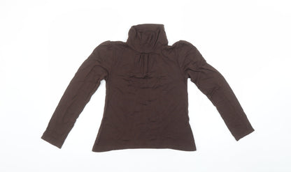 Girls UK Size 11 Years Tammy Brown Basic T-Shirt