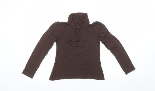 Girls UK Size 11 Years Tammy Brown Basic T-Shirt