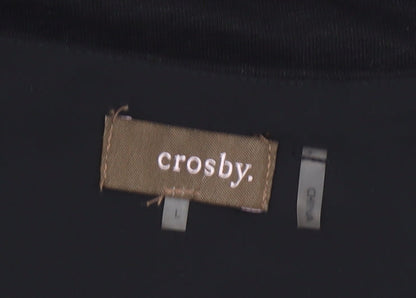 Womens UK Size L Crosby Black Basic Tank
