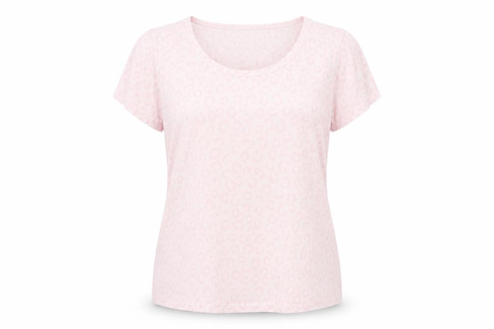 Womens UK Size 18 Dorothy Perkins Pink Basic T-Shirt