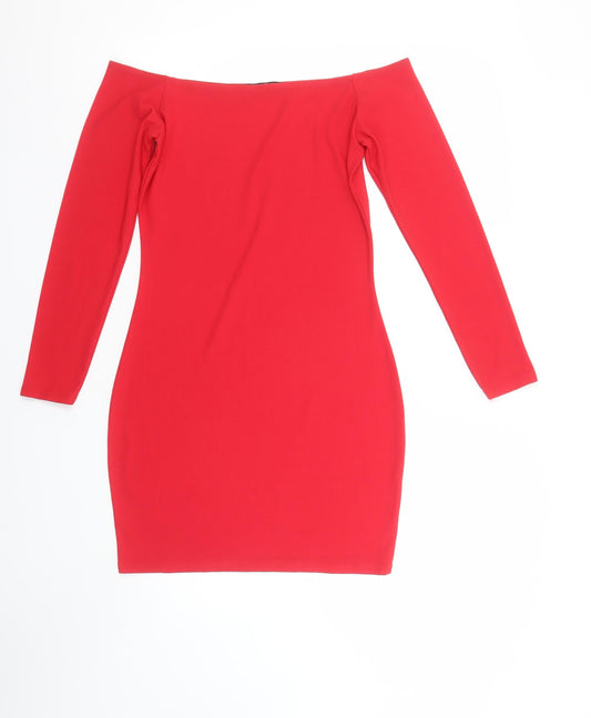 Womens UK Size 12 Missguided Bodycon Dress