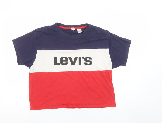 Womens UK Size XS Levi's Multicoloured Basic T-Shirt