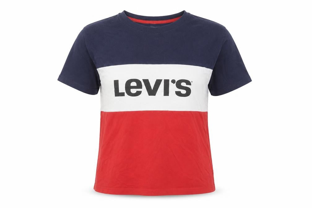 Womens UK Size XS Levi's Multicoloured Basic T-Shirt