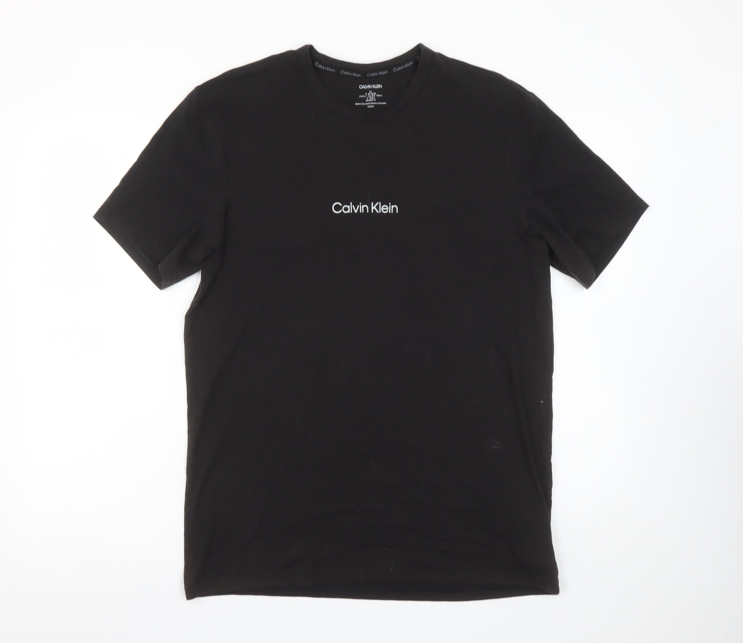 Mens UK Size M Calvin Klein Black  T-Shirt