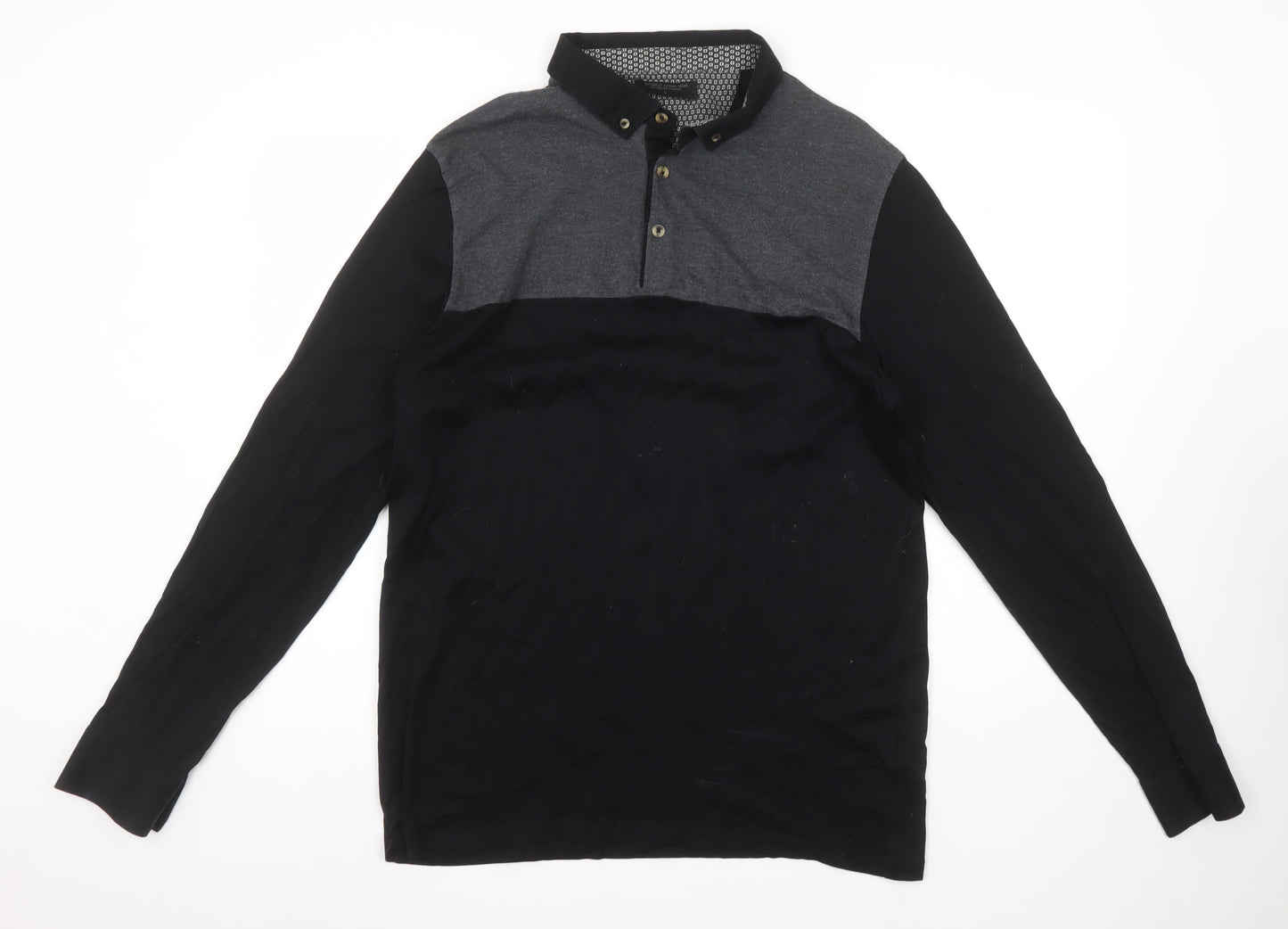 Mens UK Size L Authentic Casual Wear 100% Cotton Polo Shirt