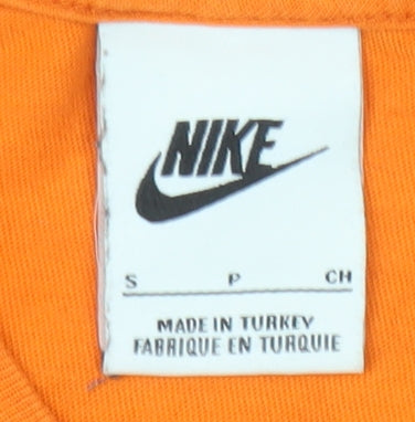 Mens UK Size S Nike Orange  T-Shirt