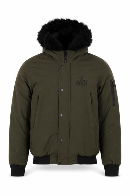 Mens UK Size XS Bee Inspired Green Bomber Jacket