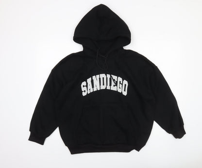 DAZY Women's Black 'San Diego' Pullover Hoodie M
