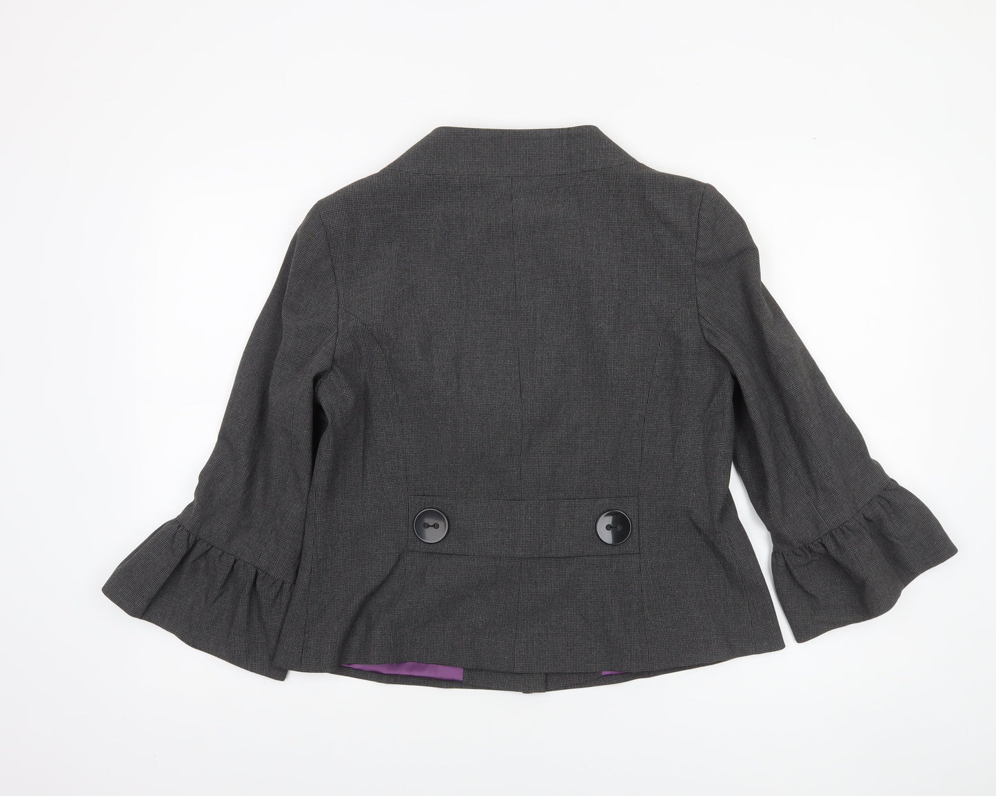 Womens UK Size 16 AMARANTO Regular Grey Suit Jacket