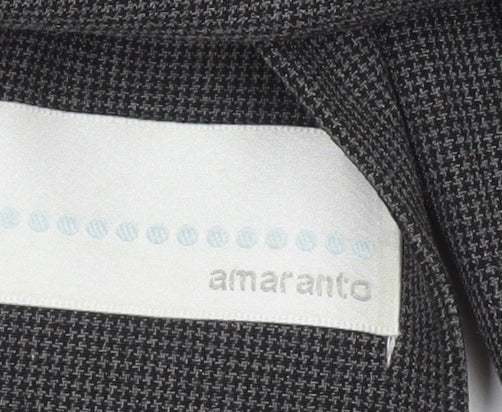 Womens UK Size 16 AMARANTO Regular Grey Suit Jacket