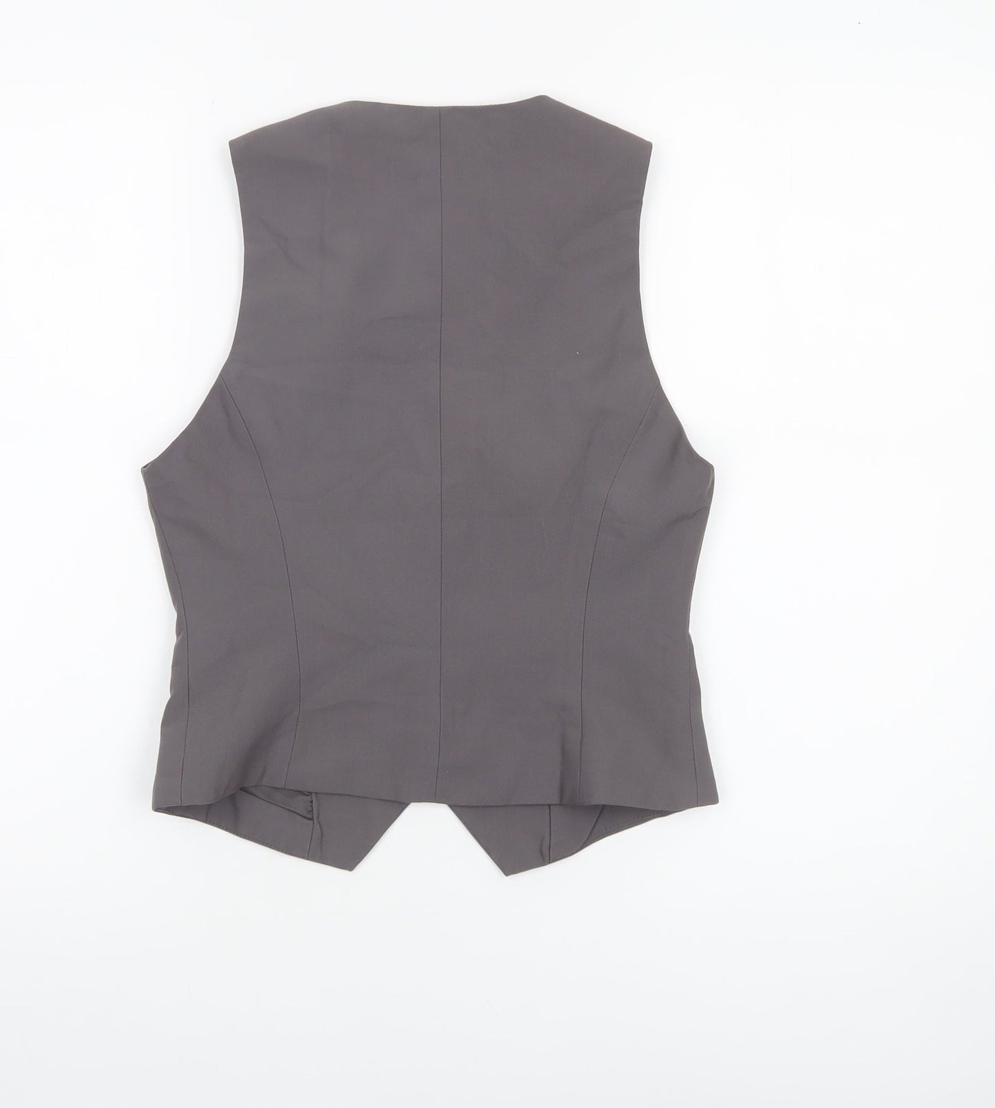 Womens UK Size 8 ASOS Design Regular Grey Suit Waistcoat