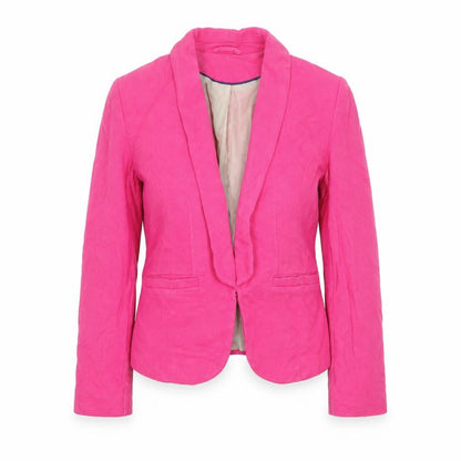 Womens UK Size M H&M Regular Pink Blazer