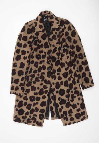 Womens UK Size 10 Dept 19 Beige Overcoat