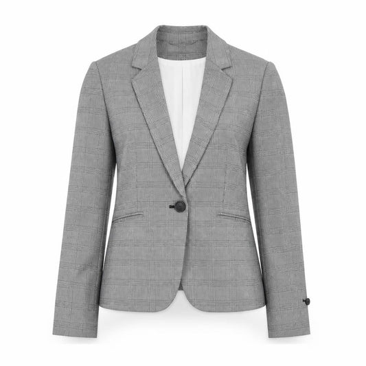 Womens UK Size 8 H&M Regular Grey Blazer