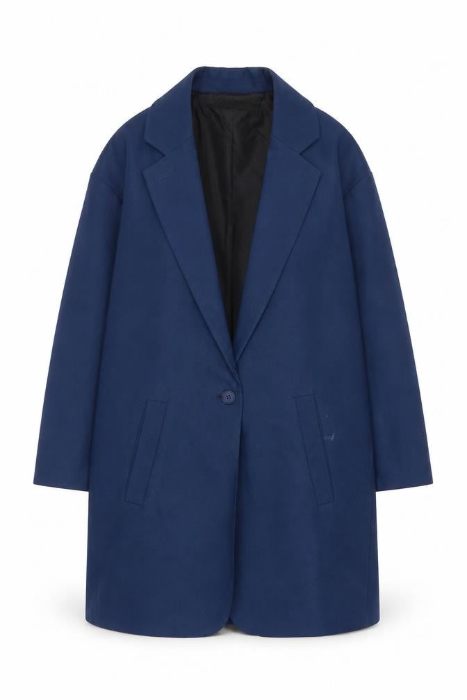 Womens UK Size 10 Boohoo Regular Blue Blazer