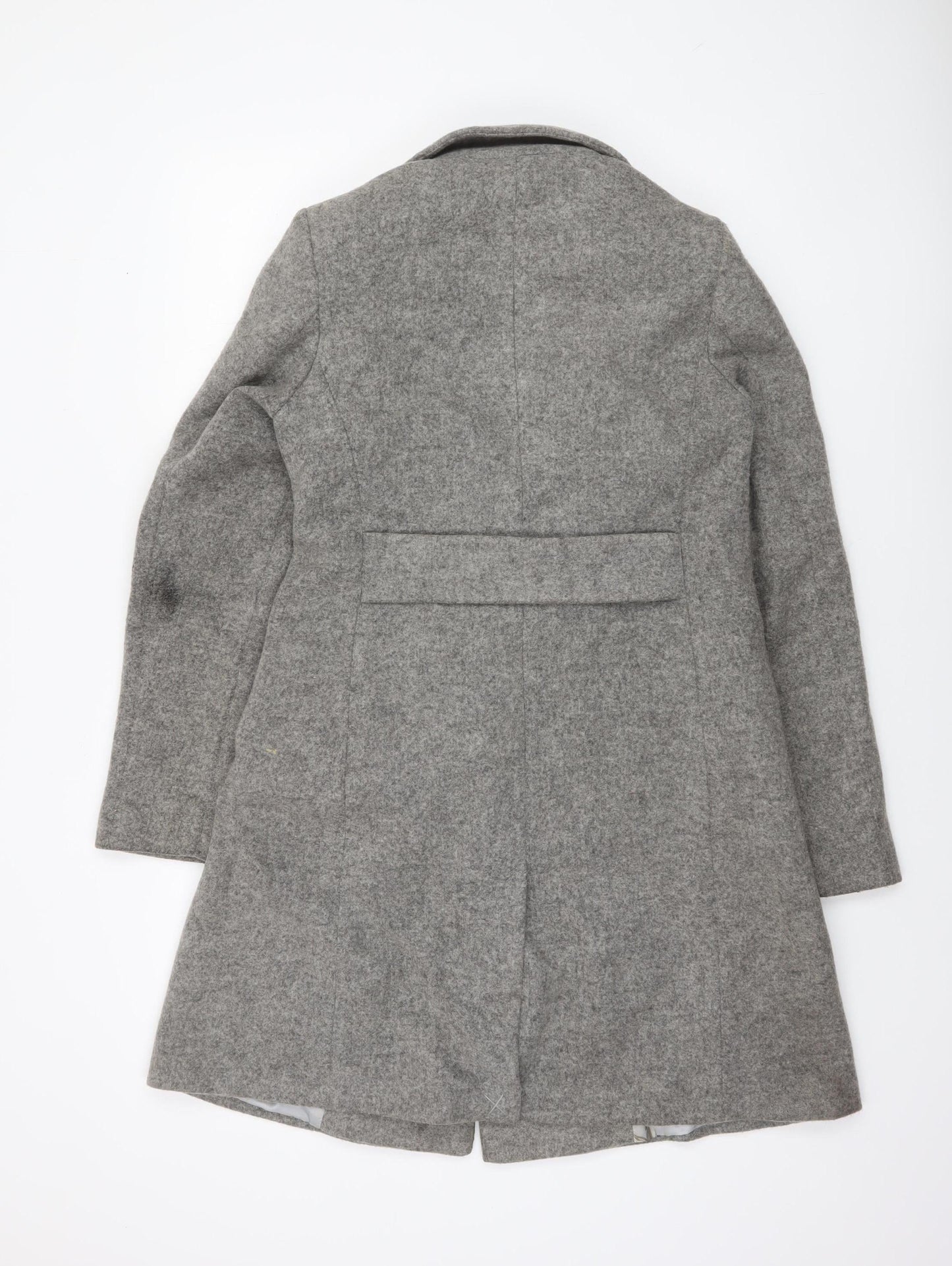 Womens UK Size 8 NEXT Grey Overcoat