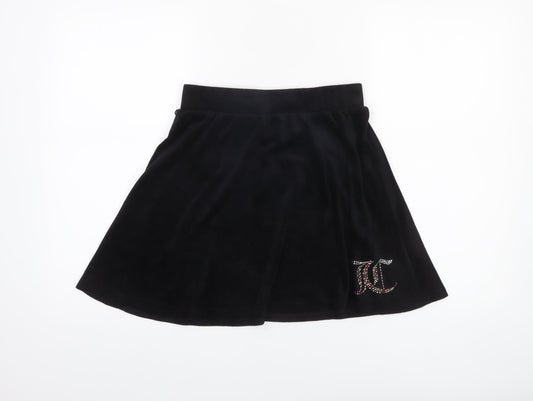 Girls UK Size 13 Years Juicy Couture Skater Velour Skirt
