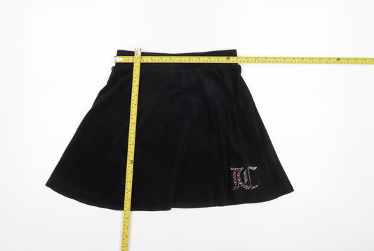 Girls UK Size 13 Years Juicy Couture Skater Velour Skirt