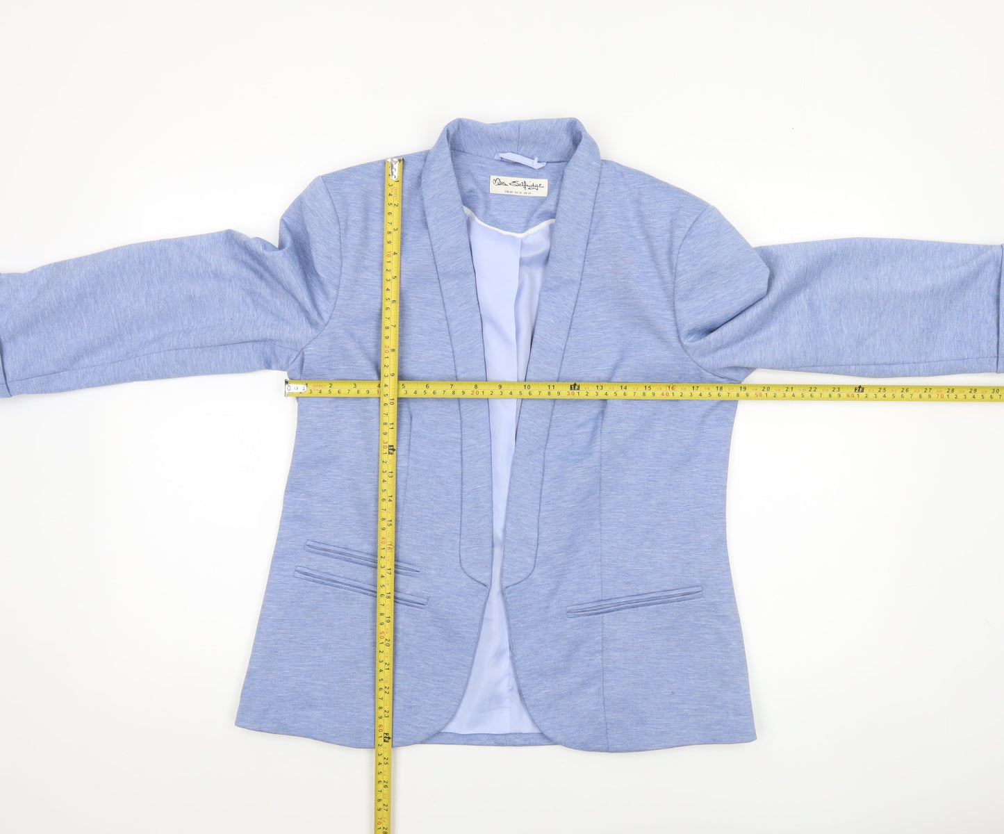 Womens UK Size 14 Miss Selfridge Regular Blue Blazer