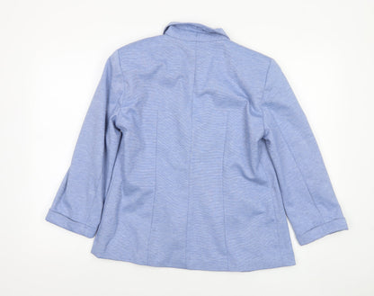 Womens UK Size 14 Miss Selfridge Regular Blue Blazer