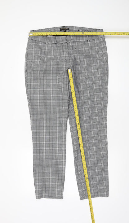 Womens UK Size 16 Massimo Fabbro Slim Fit Business Workwear Formal Grey Trousers