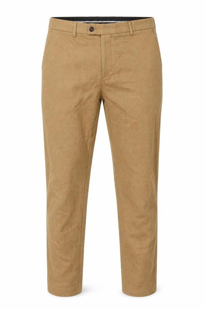 Mens UK Size L River Island Slim Fit Chino Beige Trousers