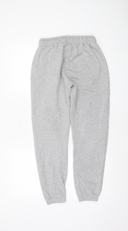 Bench Womens Grey Jogger Sweatpants Size 8 XS Cotton Blend