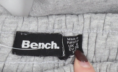 Bench Womens Grey Jogger Sweatpants Size 8 XS Cotton Blend