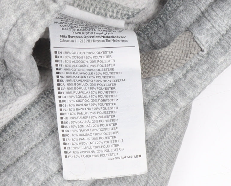 Womens UK Size XS Nike Regular Fit Jogger Grey Trousers