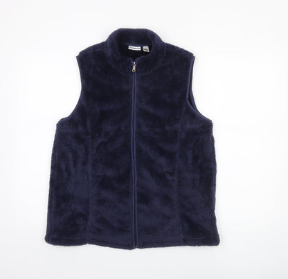 Womens UK Size 16 Plus Croft & Barrow Blue Basic Jacket