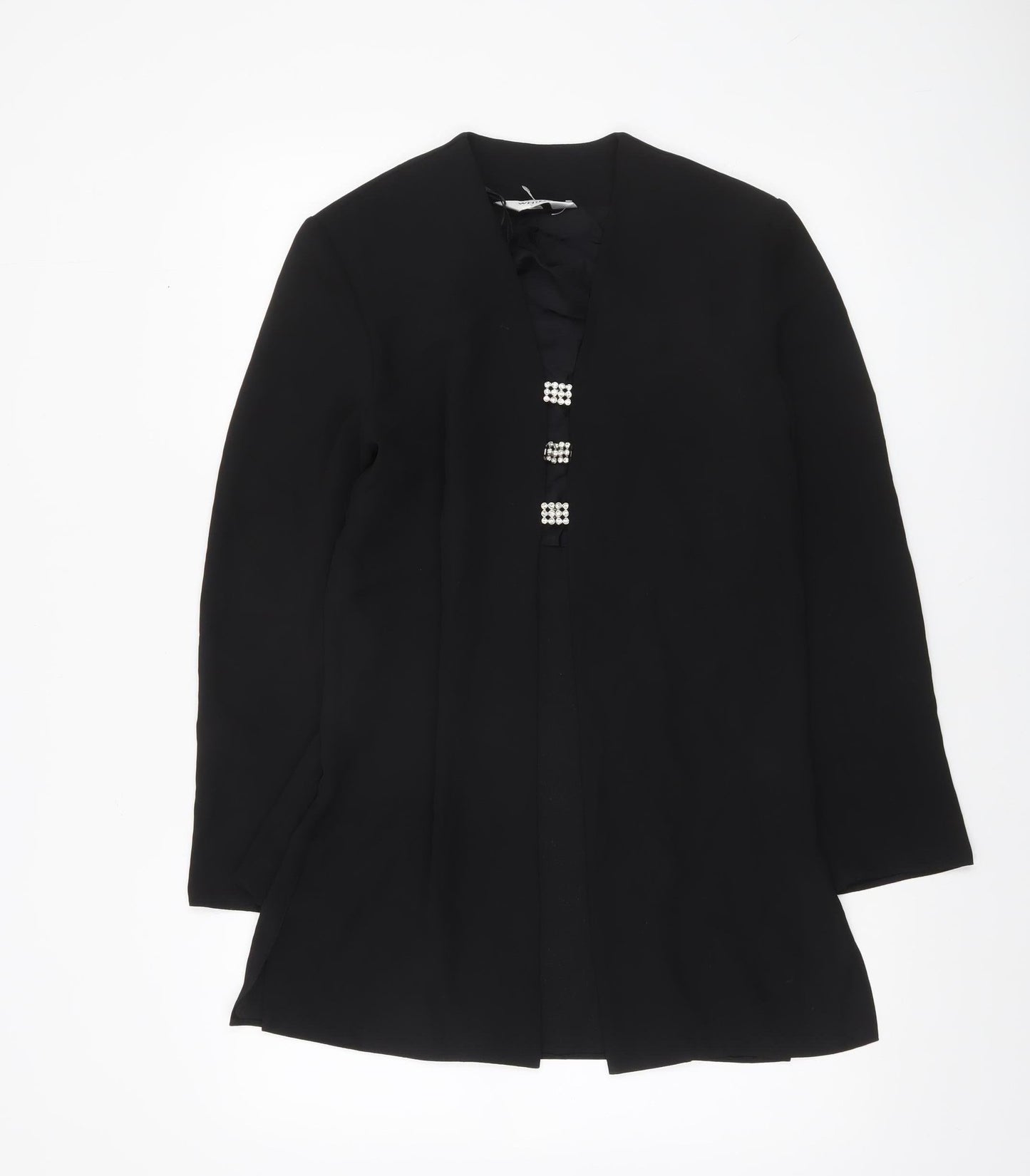 Womens UK Size 10 Whimsy Black Basic Jacket