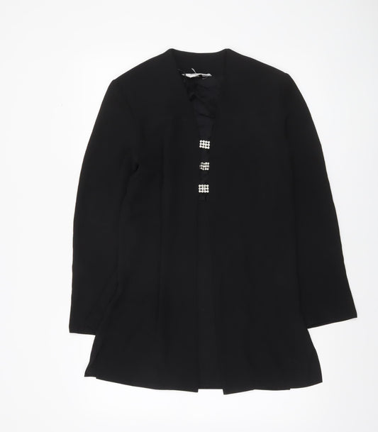 Womens UK Size 10 Whimsy Black Basic Jacket