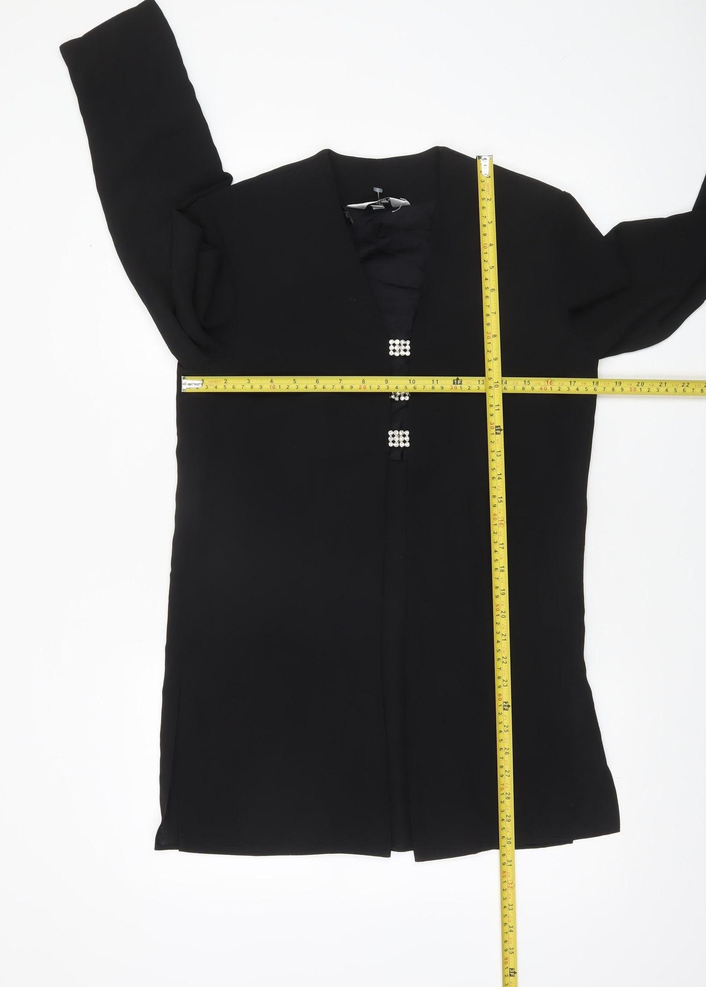 Womens UK Size 10 Whimsy Black Basic Jacket