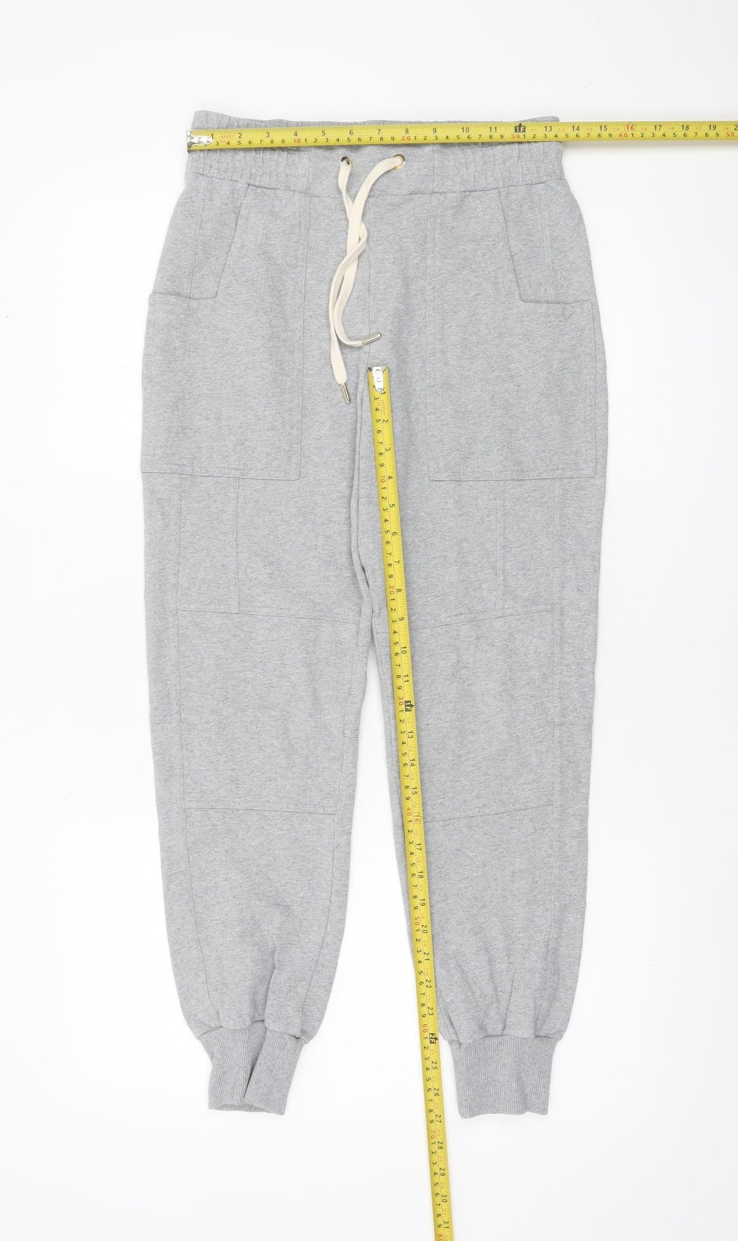 Womens UK Size 6 ME+EM Regular Fit Jogger Grey Trousers