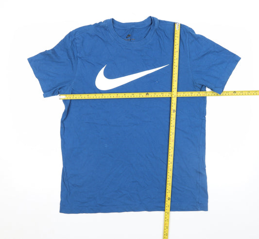Mens UK Size M Nike Blue  T-Shirt