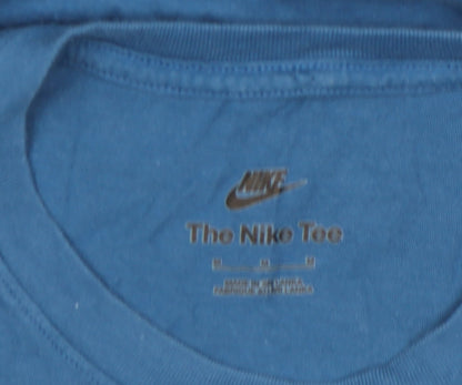 Mens UK Size M Nike Blue  T-Shirt