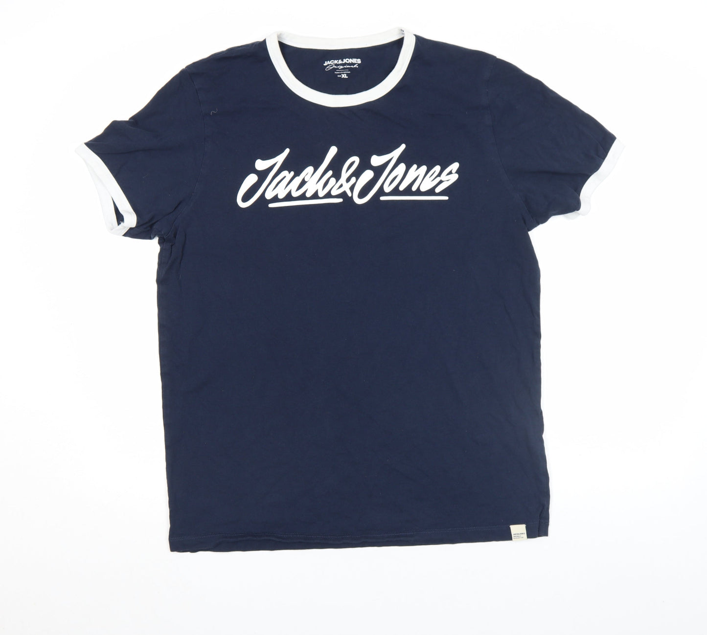 Mens UK Size XL JACK & JONES Blue  T-Shirt
