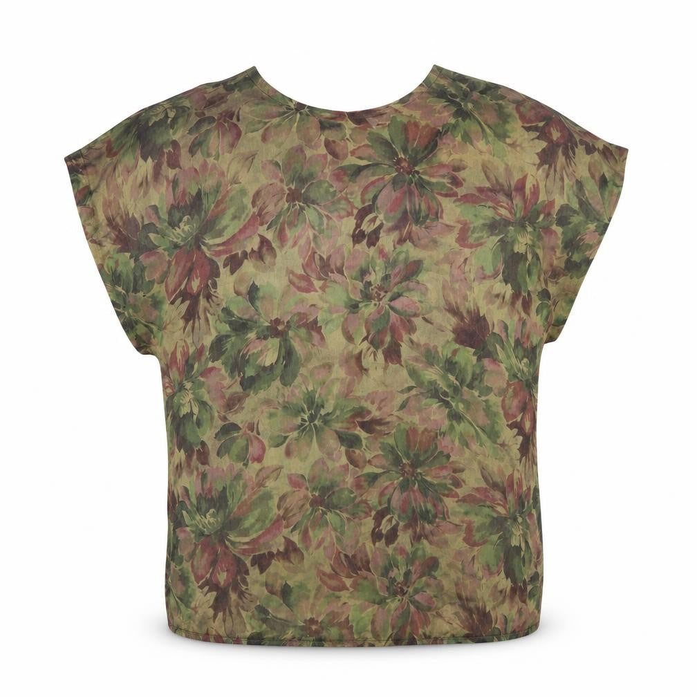 Womens UK Size 10 Gilla Gerhart Creation Multicoloured Basic Blouse