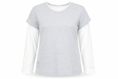 Womens UK Size 18 Fat Face Grey Basic T-Shirt