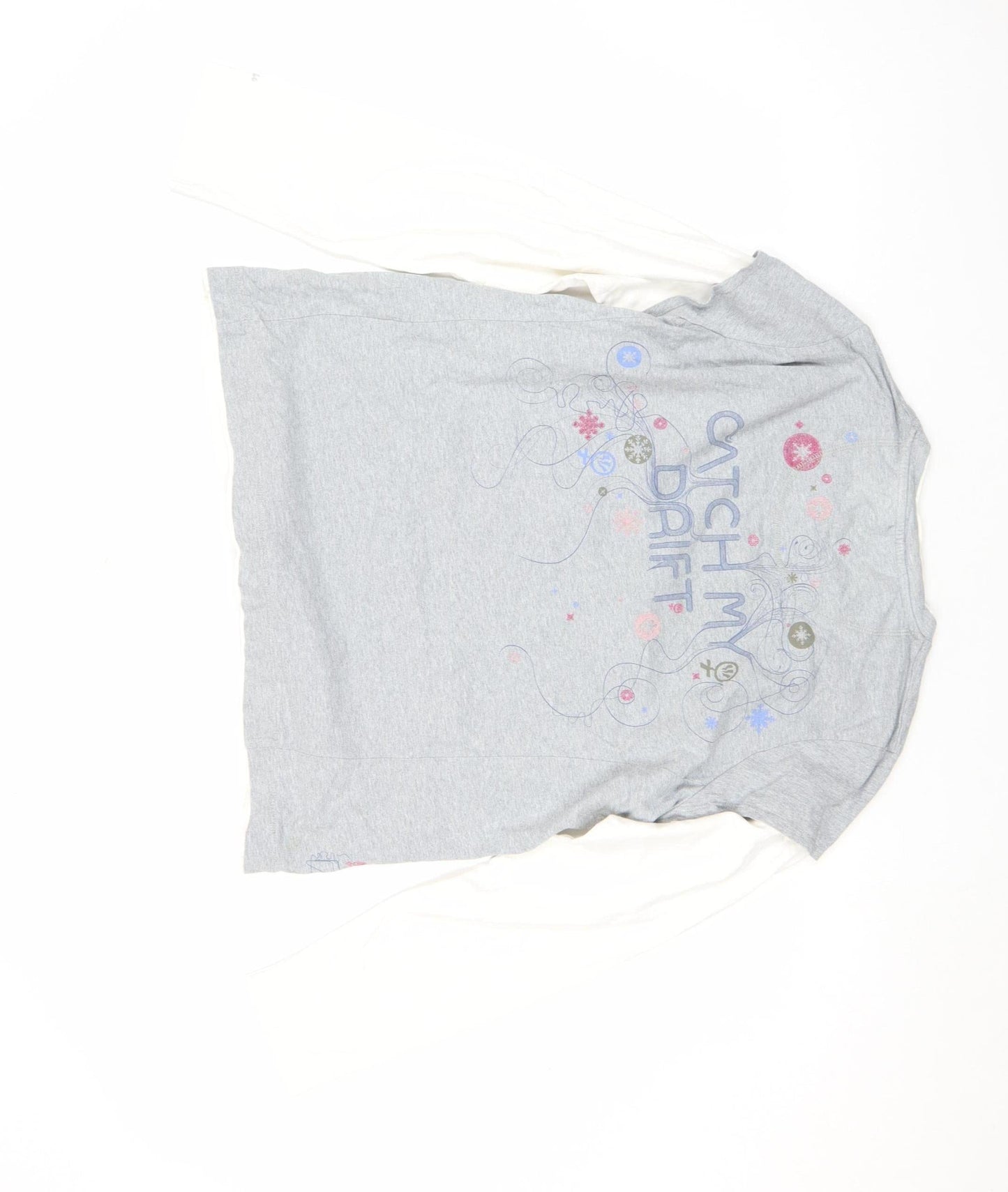 Womens UK Size 18 Fat Face Grey Basic T-Shirt