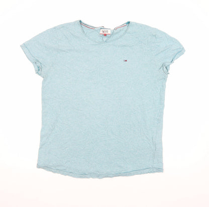 Mens UK Size L Hilfiger Denim Blue  T-Shirt