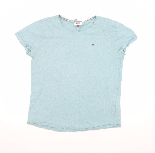 Mens UK Size L Hilfiger Denim Blue  T-Shirt