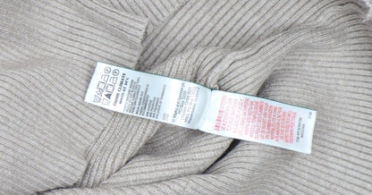 Womens UK Size M Marks and Spencer Beige Pullover Jumper